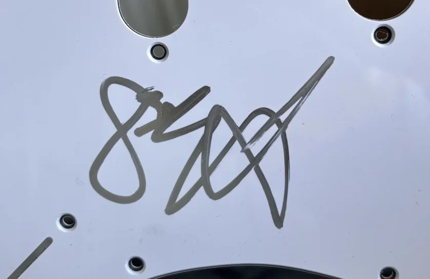 SZA Signed Guitar Pickguard, image 2