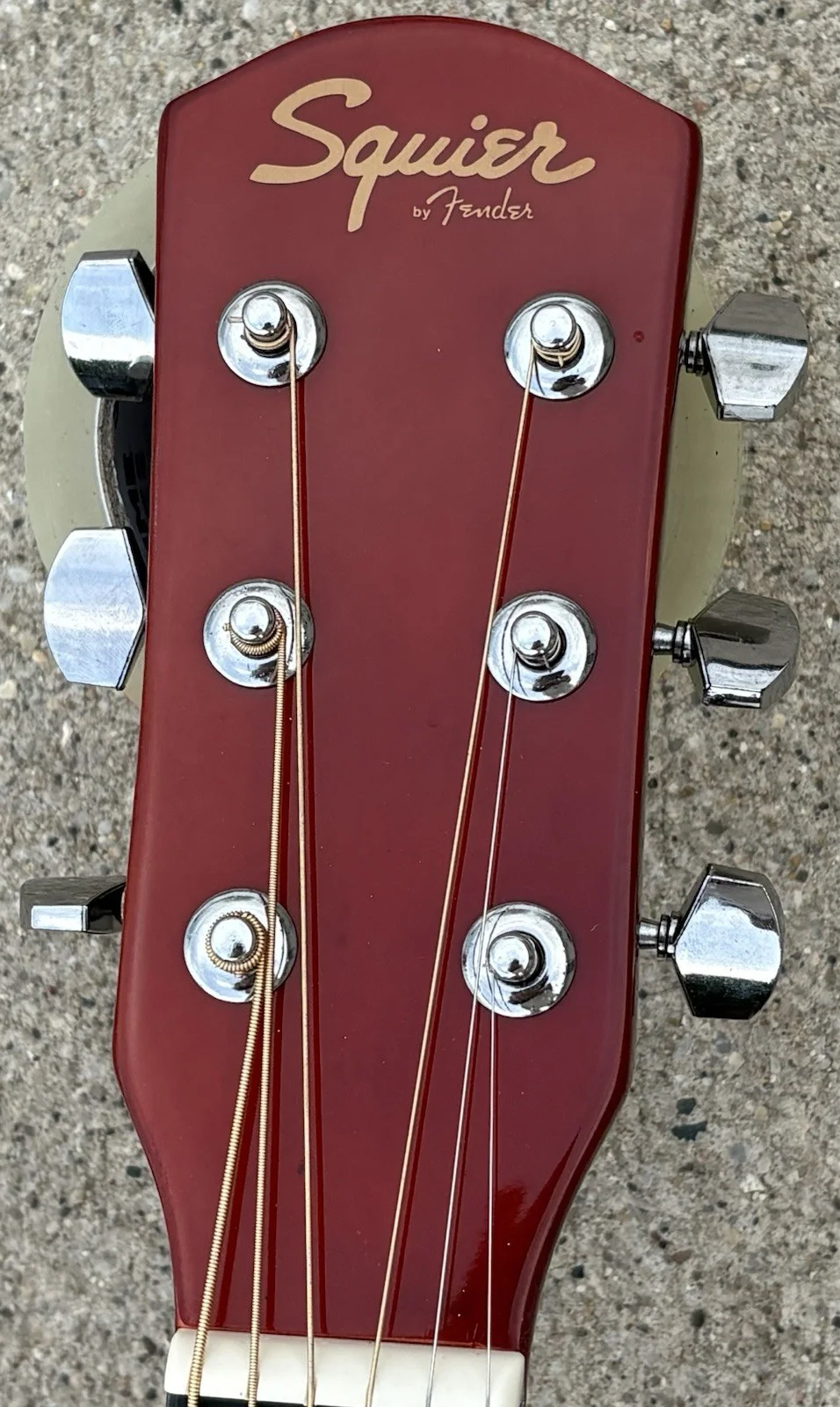 ALEX WARREN SIGNED Fender Acoustic Guitar JSA LETTER OF AUTHENTICITY Ordinary, image 2