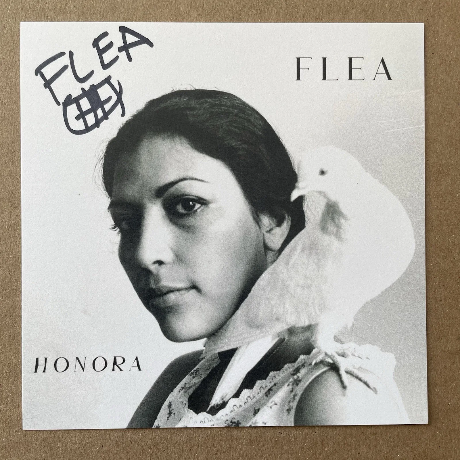 FLEA HONORA CD Red Hot Chili Peppers SIGNED AUTOGRAPHED Insert, image 2