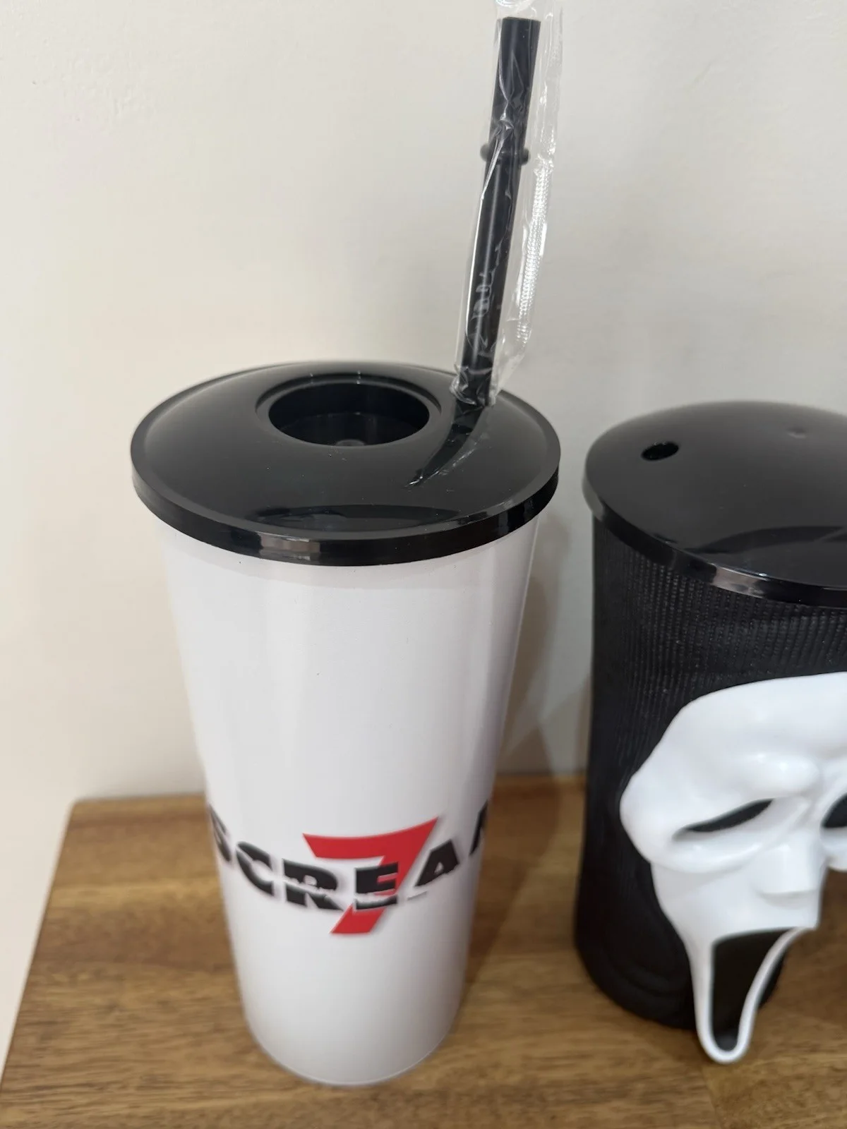 Scream 7 Ghostface Popcorn Bucket Head and Cup with Topper BRAND NEW *UK SELLER*, изображение 3