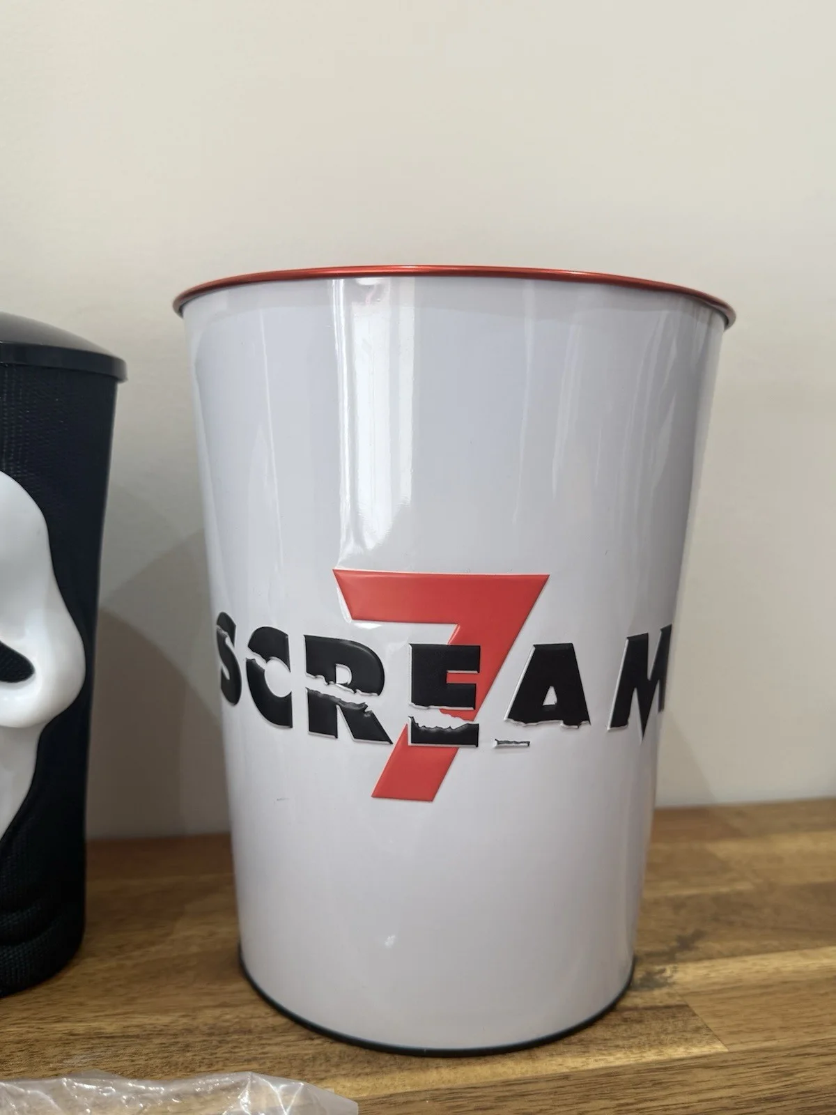 Scream 7 Ghostface Popcorn Bucket Head and Cup with Topper BRAND NEW *UK SELLER*, изображение 5