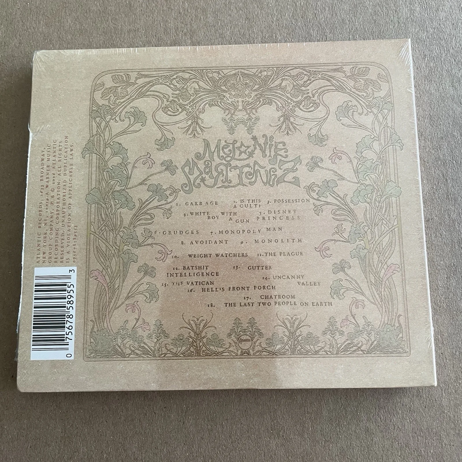 SIGNED Art Card Melanie Martinez Hades CD Webstore Exclusive Autographed, image 2