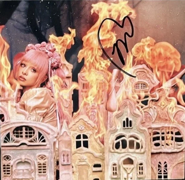 SIGNED Art Card Melanie Martinez Hades CD Webstore Exclusive Autographed, image 4