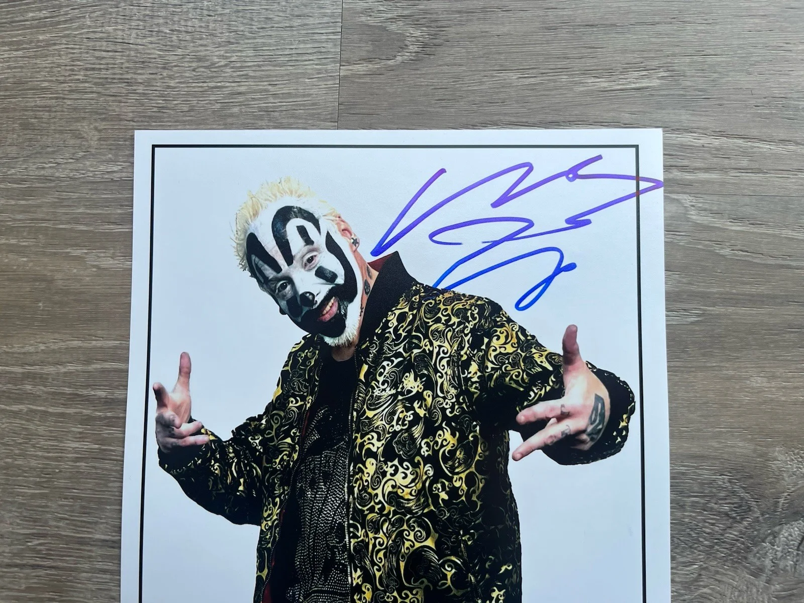 Violent J Signed ICP 8x10 Photo Beckett COA Insane Clown Posse Juggalo, изображение 3