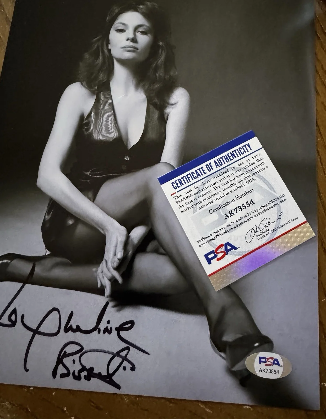 Jacqueline Bisset — Jacqueline Bisset Signed 8 X 10 Photo Sexy Bullitt Airport The Deep PSA COA, изображение 2