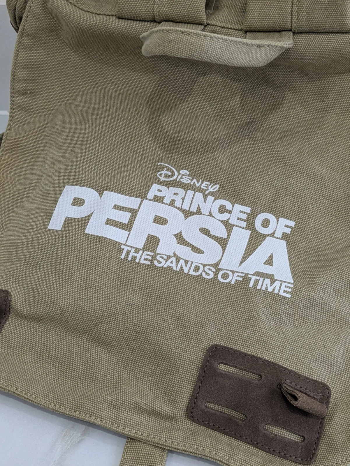 Rare Official Disney Prince of Persia The Sands of Time Promotional Backpack Bag, изображение 2