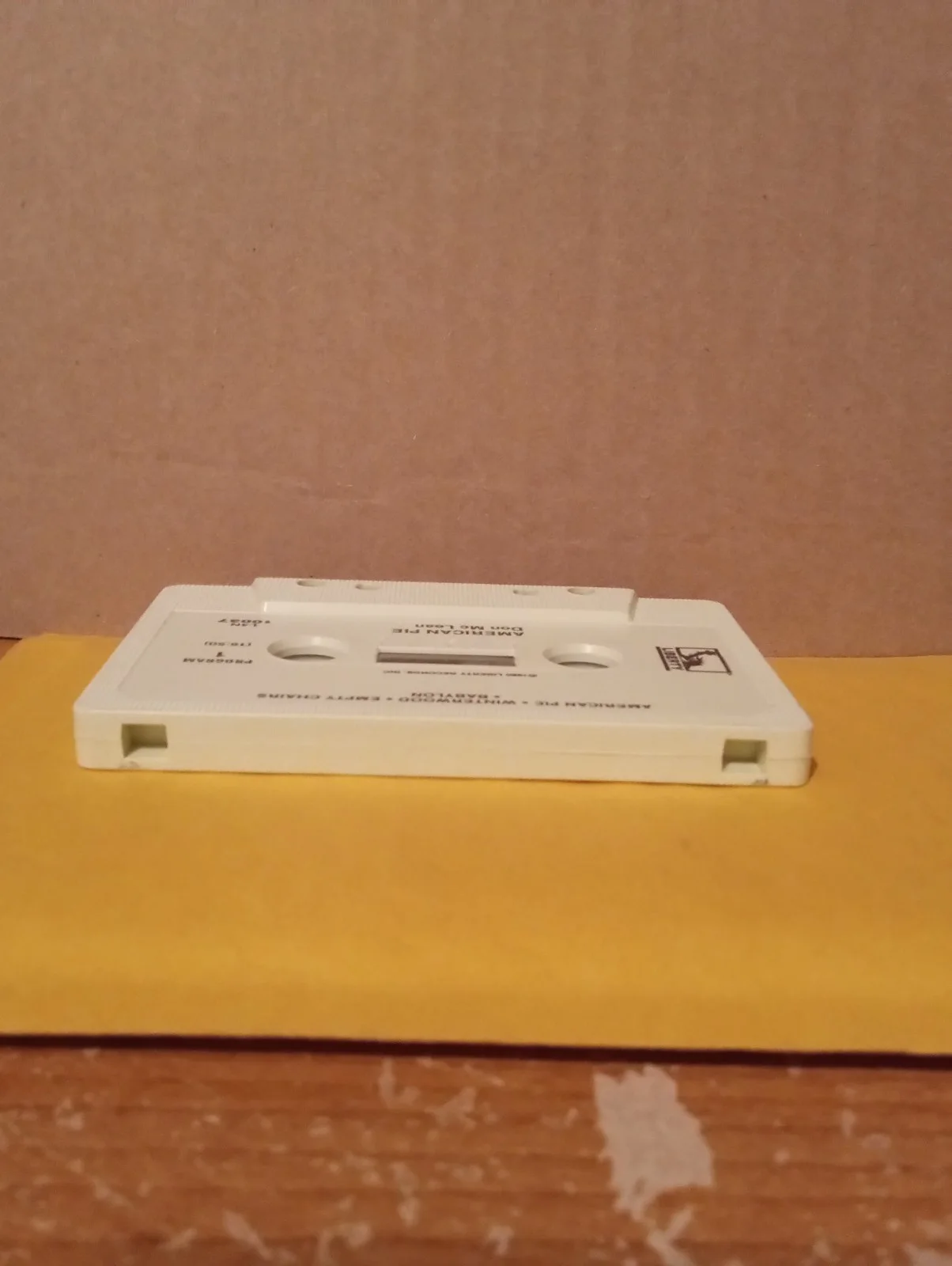 Don McLean Signed "American Pie" Cassette Tape JSA COA Auto. Rare Grail VTG., изображение 5