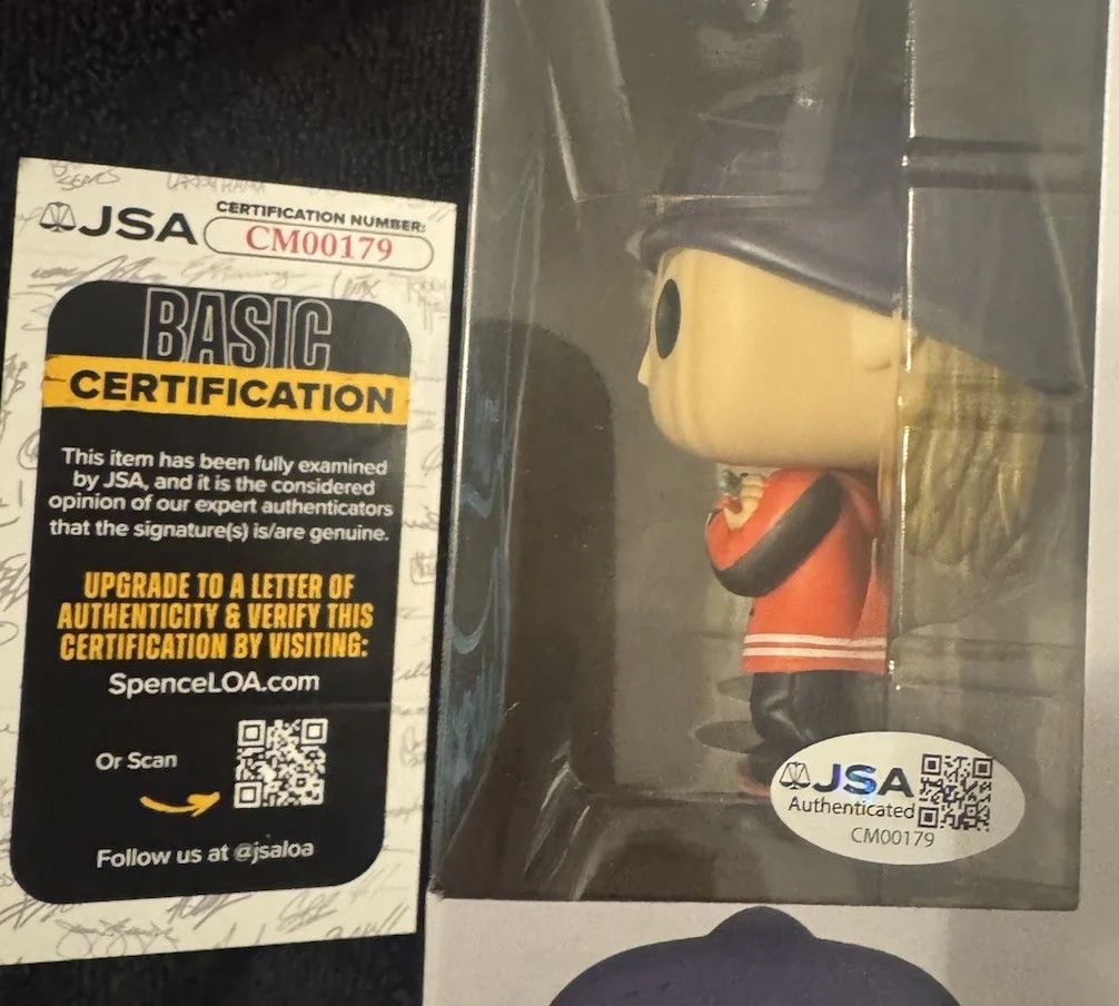 Jason Mewes — Jason Mewes Jay SIGNED AUTOGRAPHED Clerks III 3 Funko Pop 1483 JSA COA, image 3