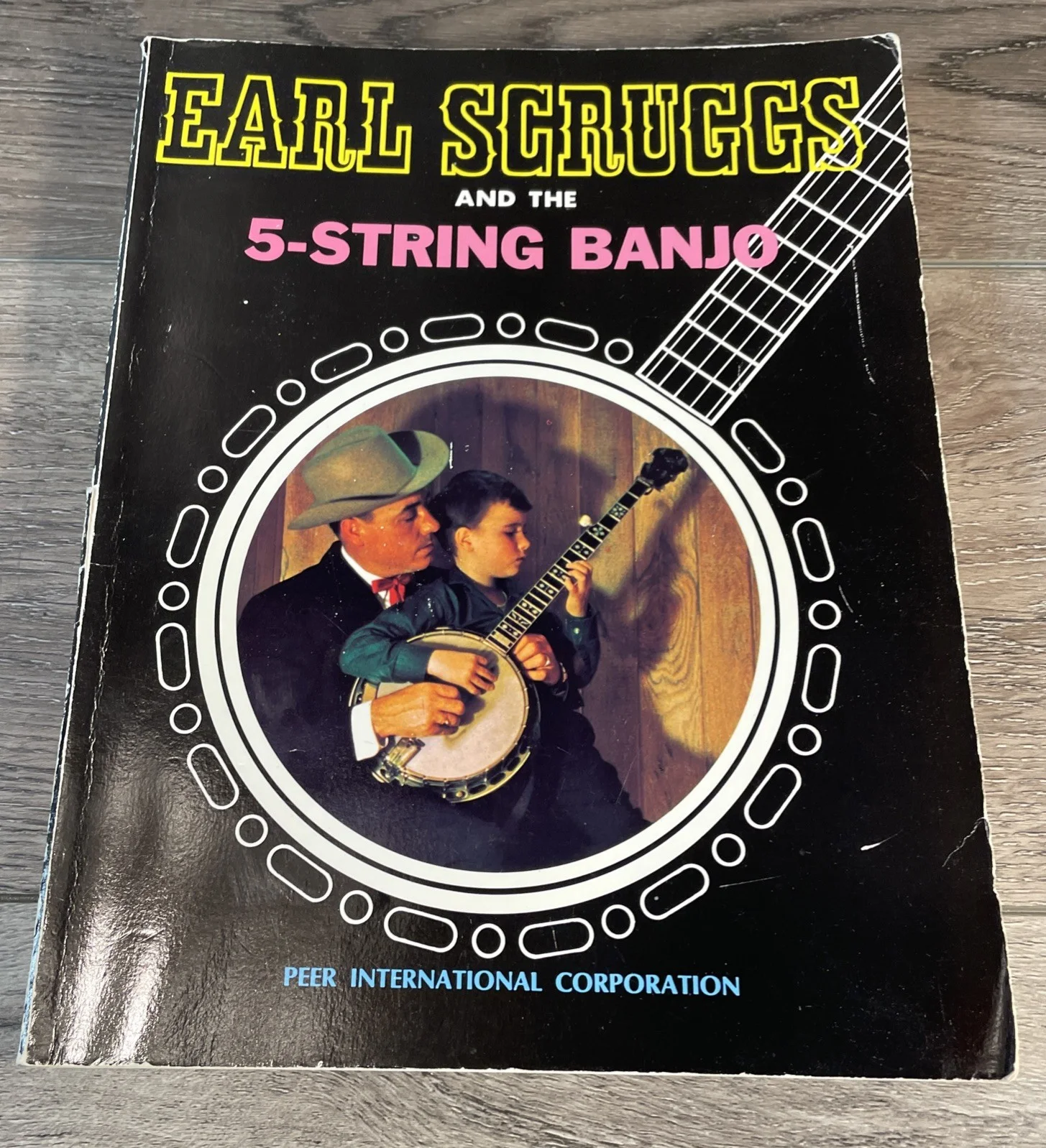 Signed Autographed 5 Banjo Greats Earl Scruggs Alan Munde Bill Keith Shrubsall, image 2