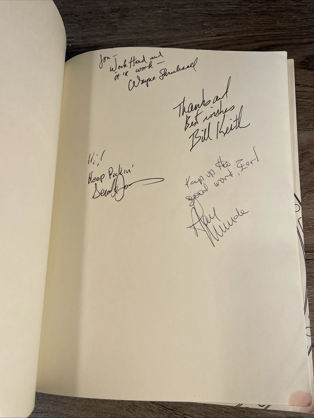 Signed Autographed 5 Banjo Greats Earl Scruggs Alan Munde Bill Keith Shrubsall, image 3