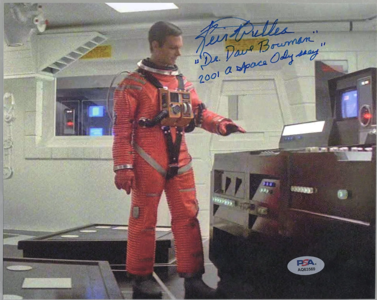 Keir Dullea — Keir Dullea 2001 A Space Odyssey Signed 8x10 Photo PSA DNA Authentic COA *69