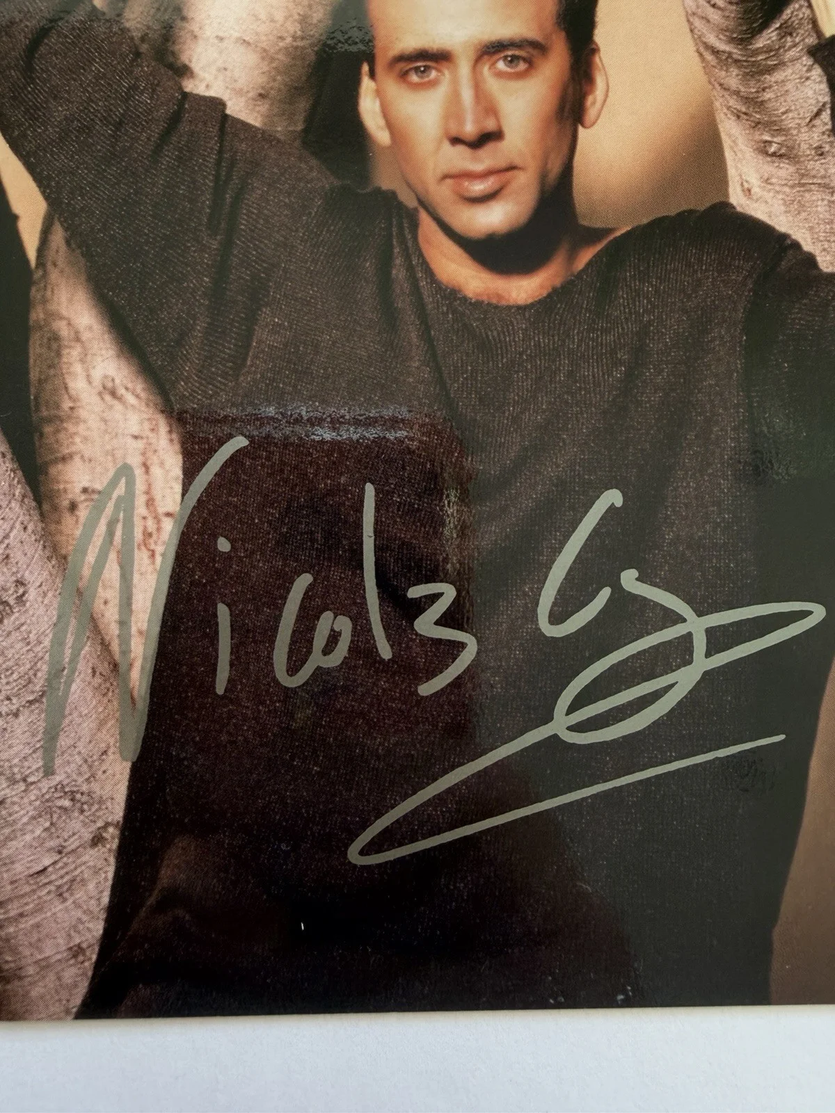 Nicholas Cage Actor - Signed Photo - Print (7”x5”) Face off / Leaving Last Vegas, изображение 2