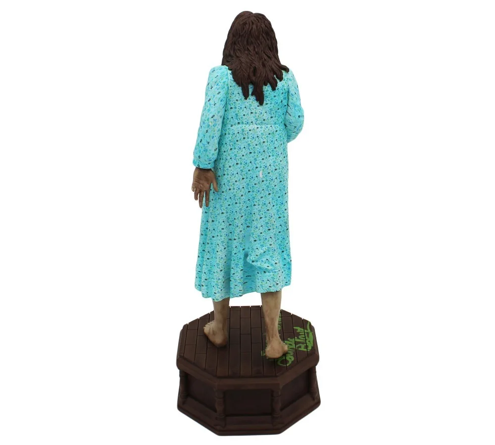 Linda Blair — Linda Blair Signed The Exorcist Officially Licensed 12 in Possessed Regan Statue, image 4