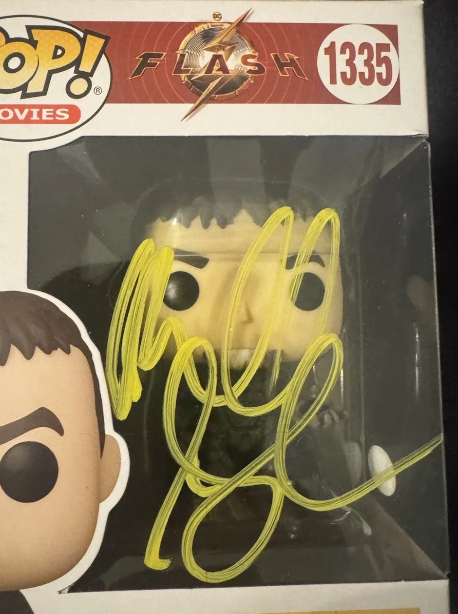 Michael Shannon — Michael Shannon SIGNED AUTOGRAPHED General Zod The Flash Funko Pop 1335 JSA COA, image 2