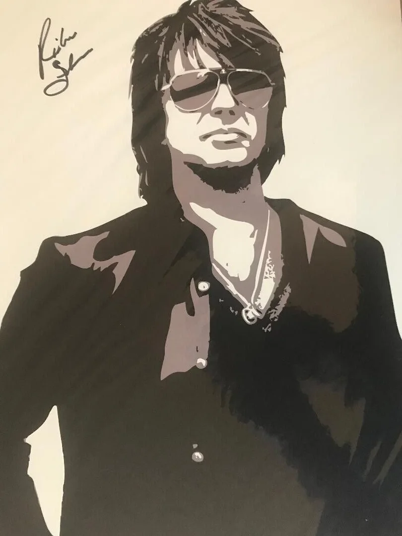 BON JOVI FULLY SIGNED SET OF 4 lITHOGRAPHS FULL COA ROGER EPPERSON, image 4