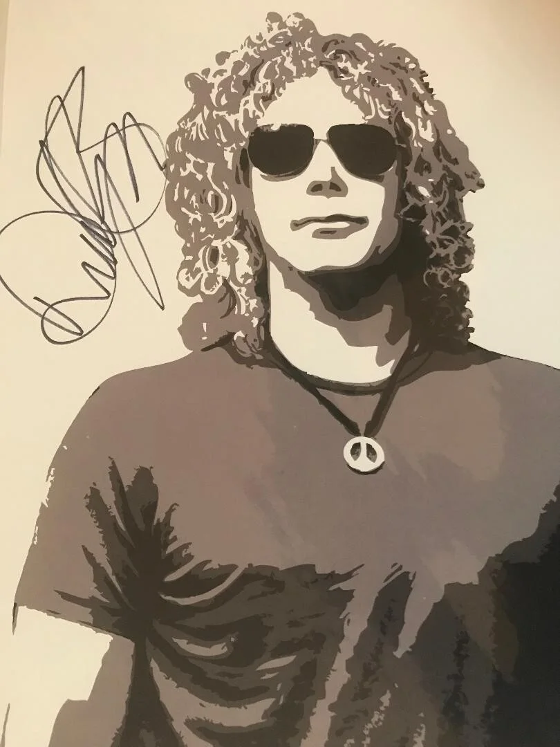 BON JOVI FULLY SIGNED SET OF 4 lITHOGRAPHS FULL COA ROGER EPPERSON, image 5