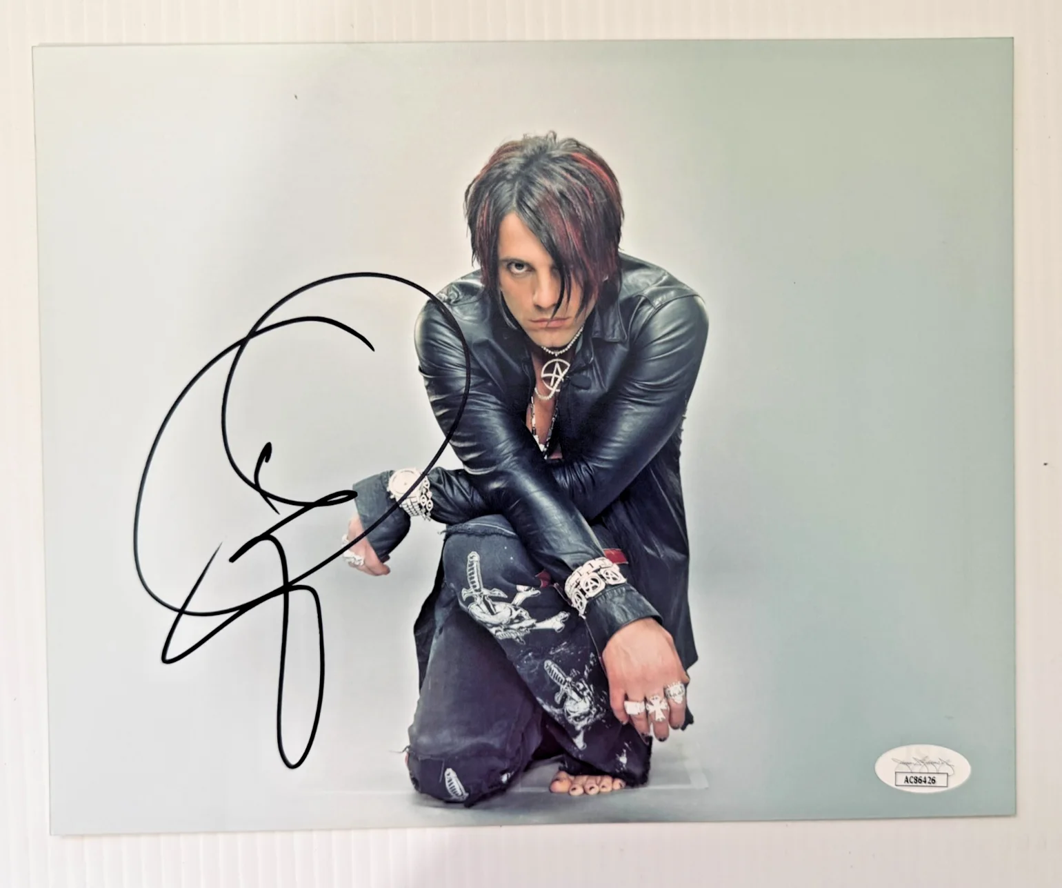 Criss Angel — CHRIS ANGEL Autographed 8x10 Color Photo JSA Certified, image 5