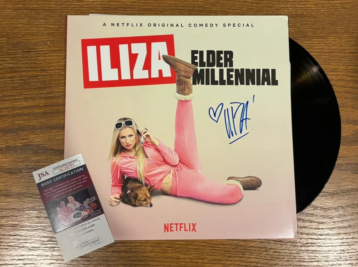 ILIZA SHLESINGER ELDER MILLENNIAL SIGNED JSA record VINYL LP *RARE* OOP, image 2