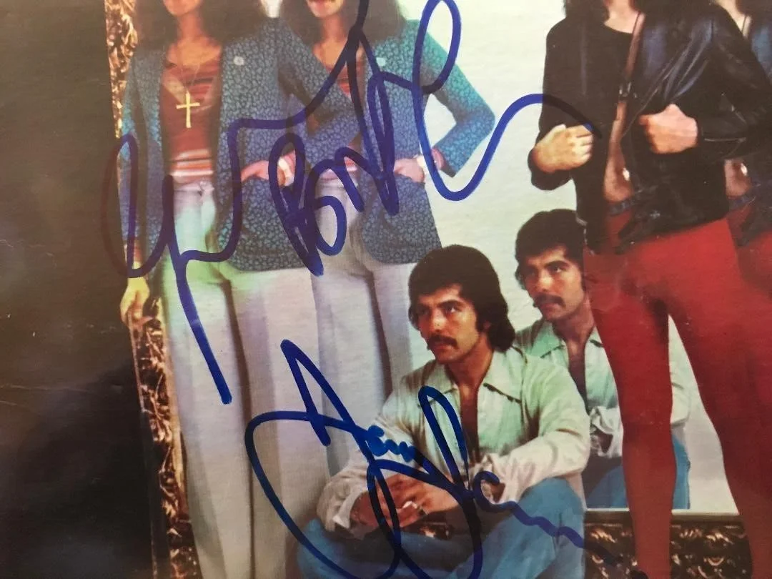 BLACK SABBATH FULLY SIGNED SABOTAGE LP X4 FULL COA ROGER EPPERSON VERY NICE!!, image 4