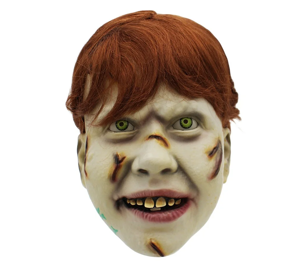 Linda Blair — Linda Blair Signed The Exorcist Regan Deluxe Injection Possessed Mask, изображение 2