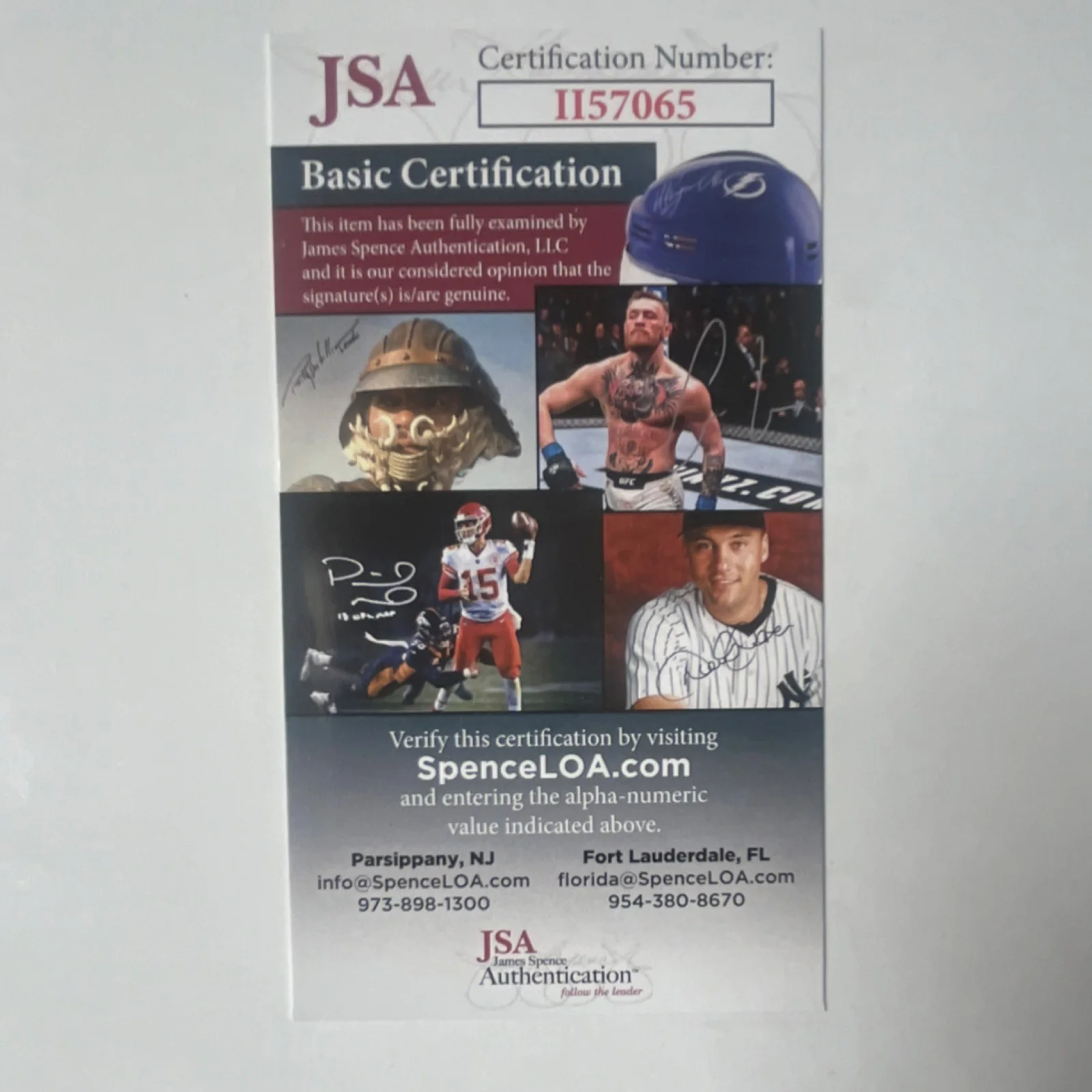 Saw Autographed Original Photograph James Spence JSA Authenticated Movies, image 3