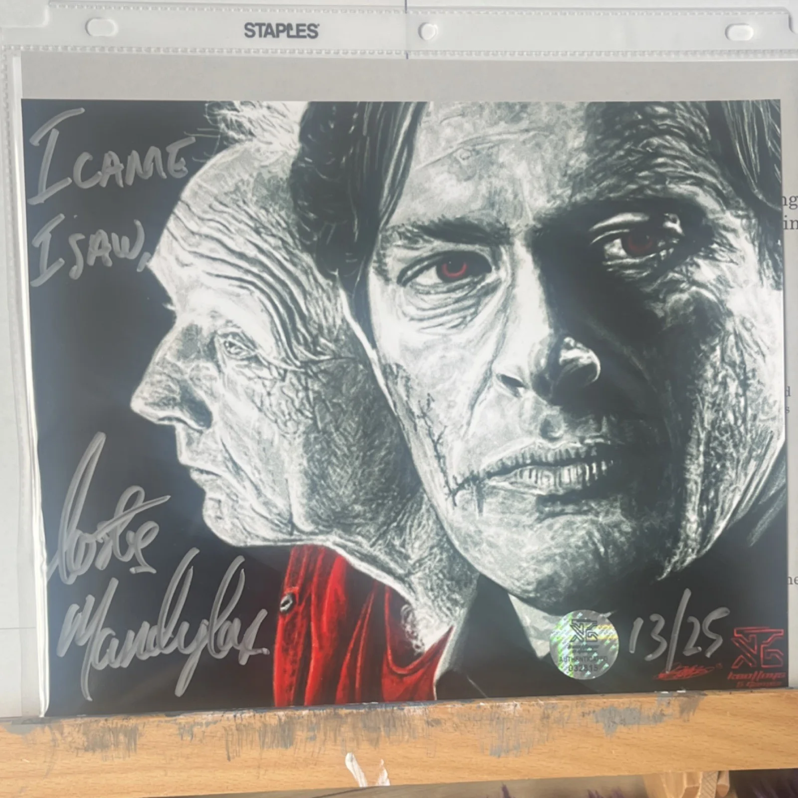 Saw Autographed Original Photograph James Spence JSA Authenticated Movies, image 4