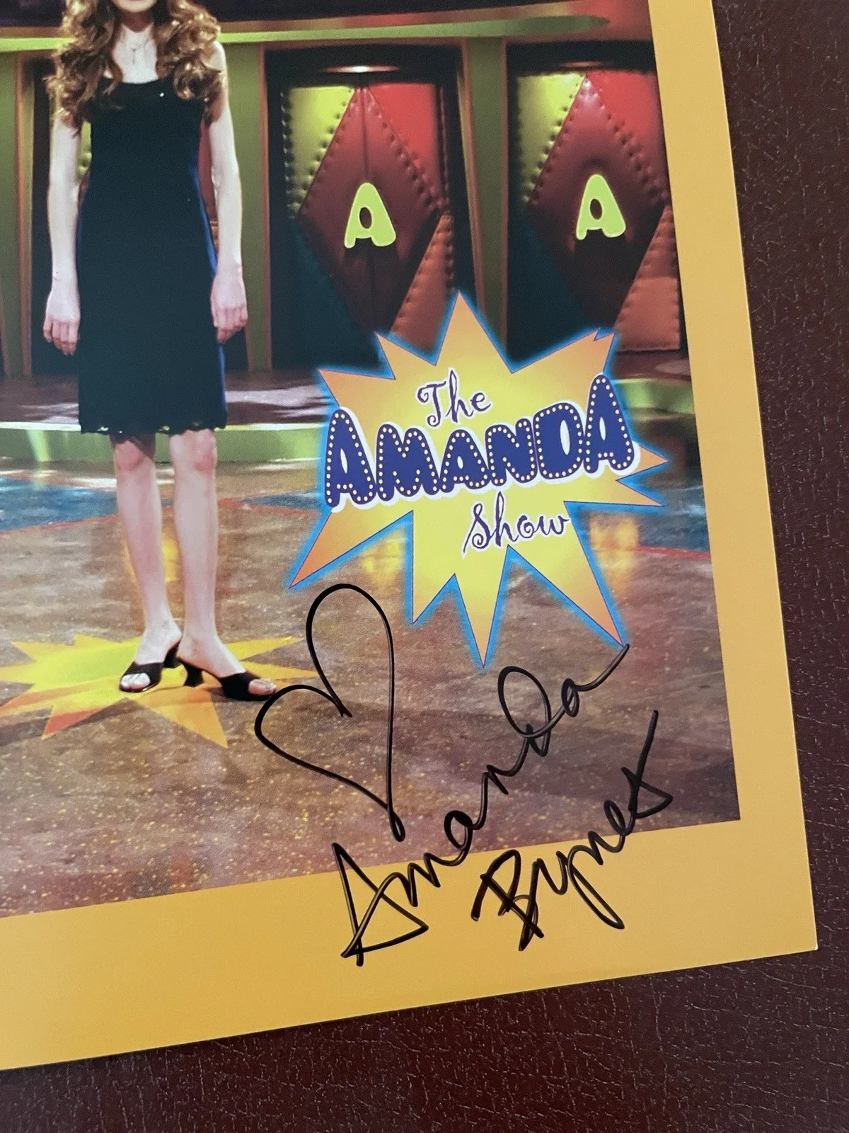 Amanda Bynes — Amanda Bynes RARE 2001 Amanda Show Nickelodeon Autograph Photo Picture Signed, image 2