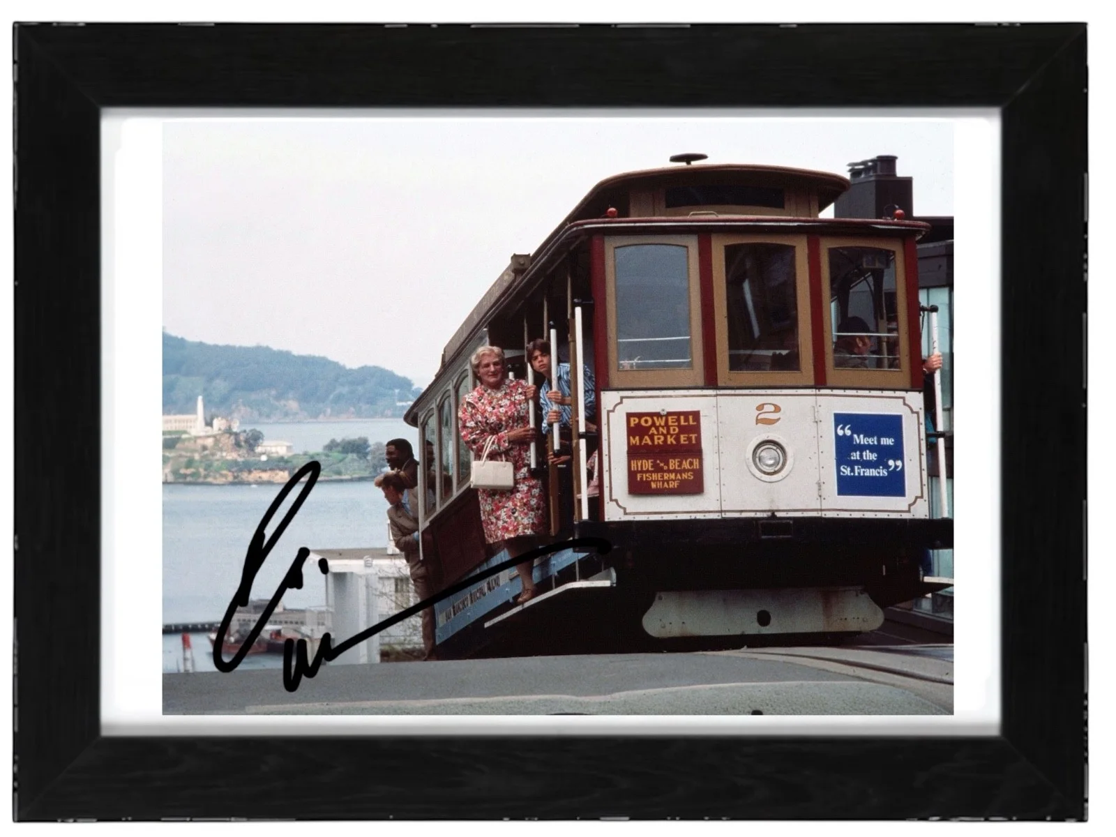 Robin William Signed autograph PHOTO Pre Print 6x4/A4/ Framed, image 3