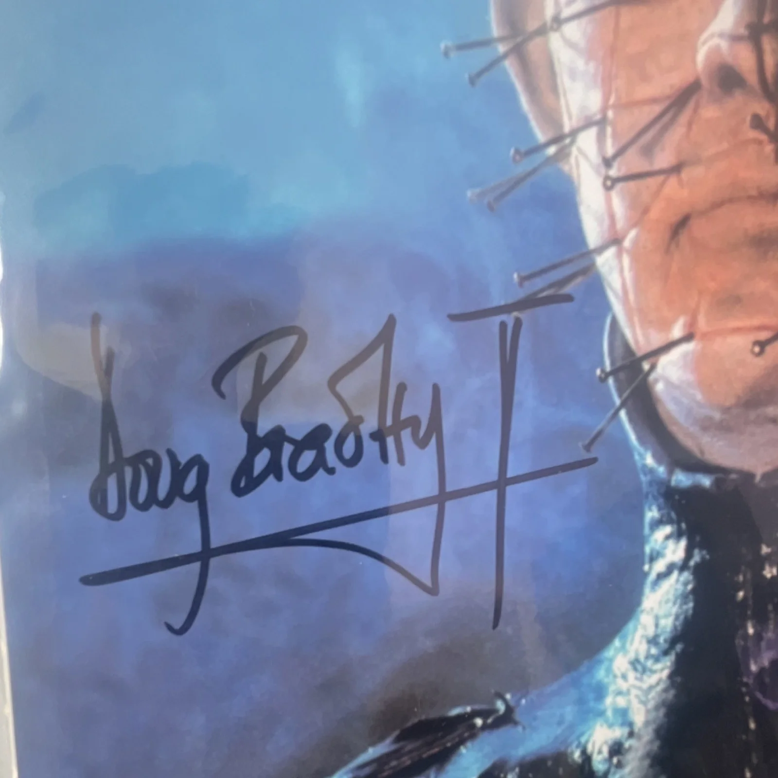 Doug Bradley — Doug Bradley Hellraiser 8x10 Autographed Original Photograph Lost Alien COA, image 2