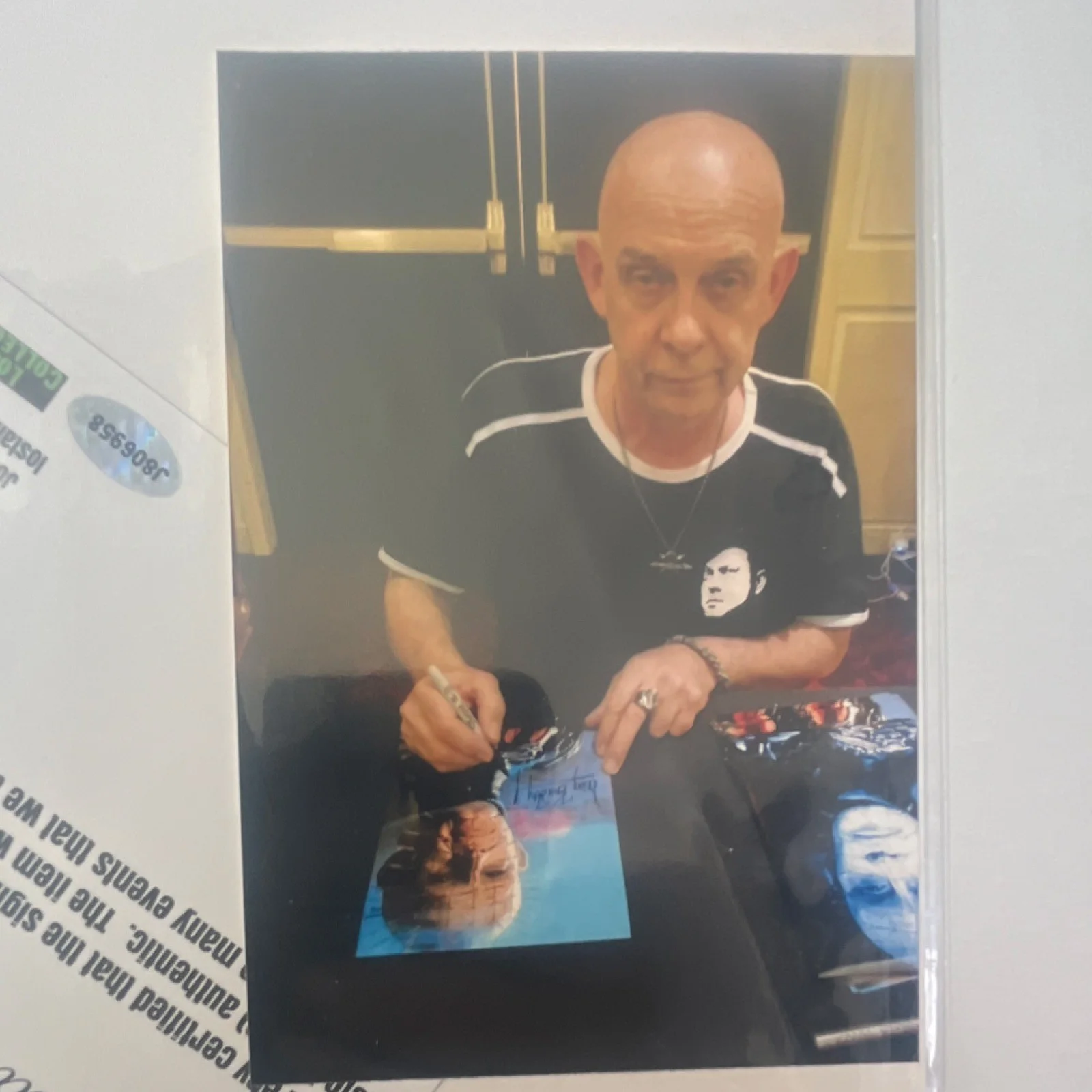Doug Bradley — Doug Bradley Hellraiser 8x10 Autographed Original Photograph Lost Alien COA, image 4