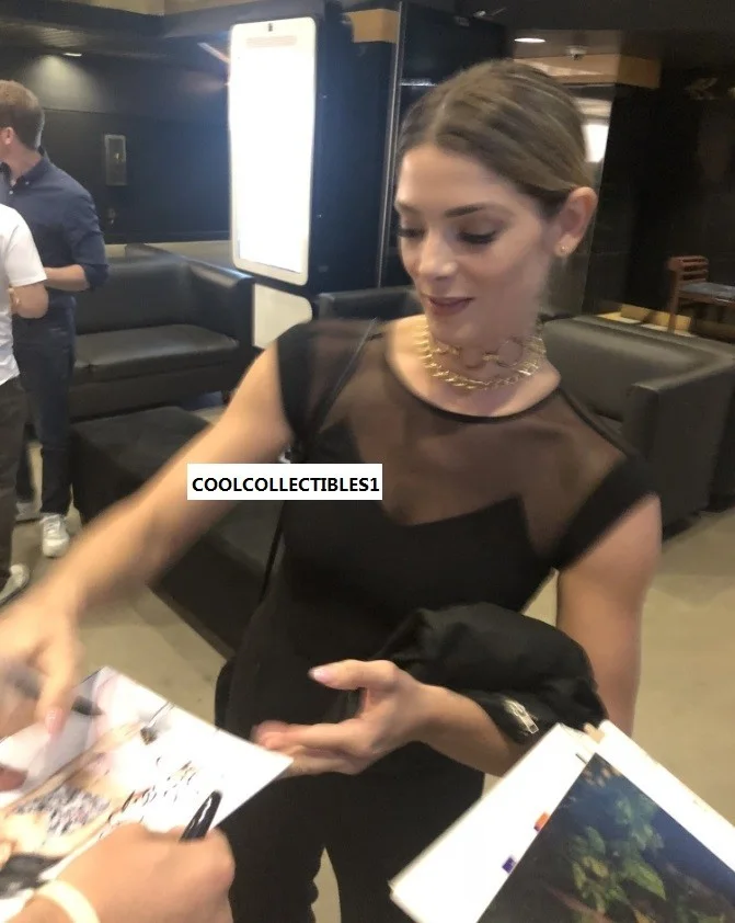 ASHLEY GREENE — ASHLEY GREENE "TWILIGHT" IN PERSON SIGNED 8X10 COLOR PHOTO 5 COA "PROOF", image 2