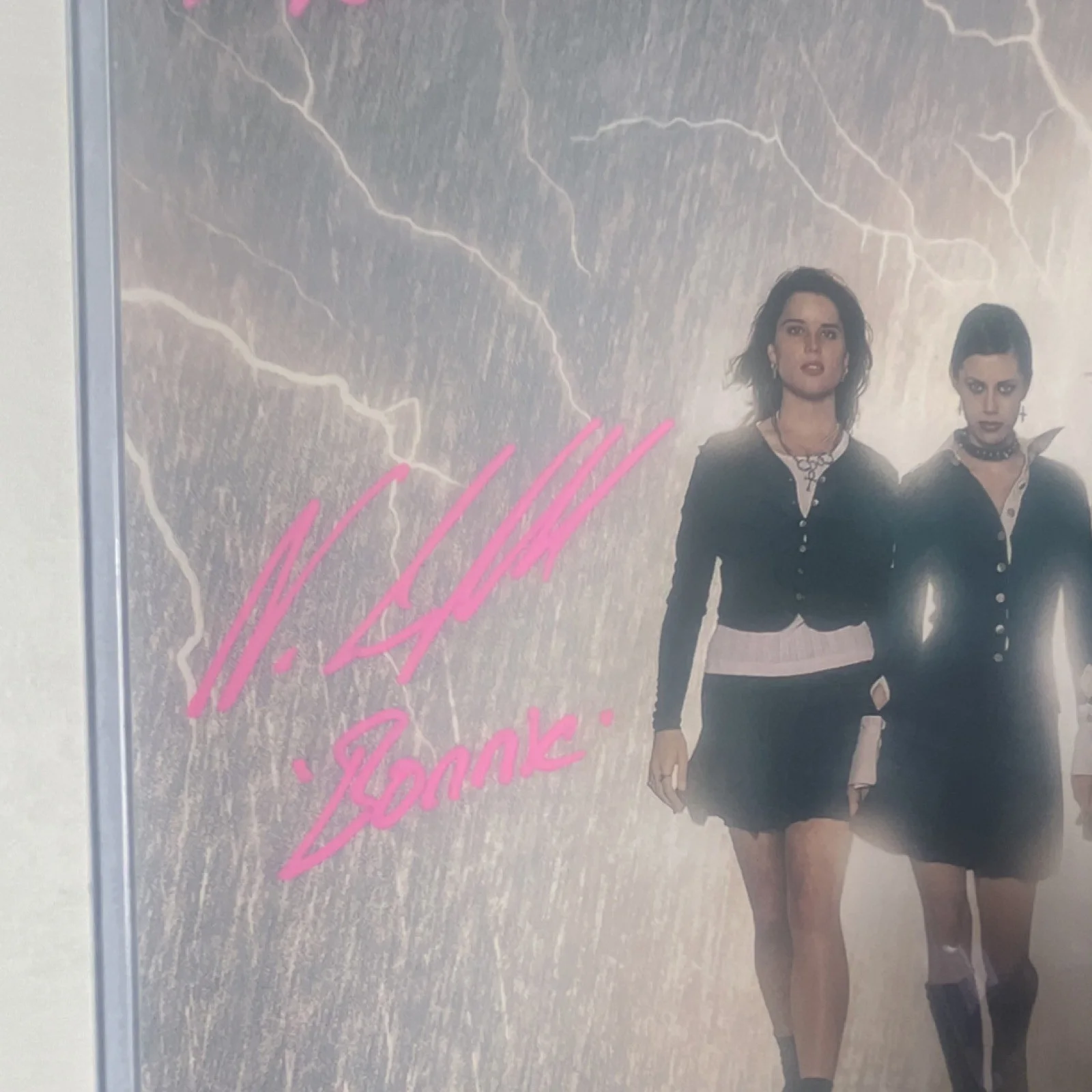 Nancy, Bonnie, Sarah, Rochelle, Chris — The Craft Original Autographed Movie Poster Beckett Authenticated Cast Signed, image 3
