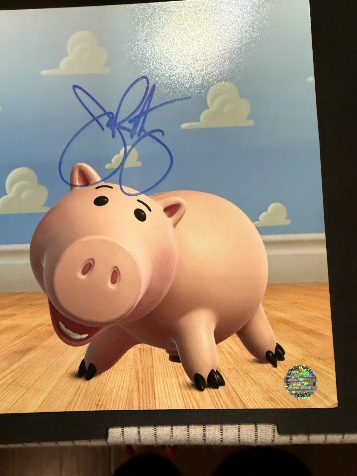 Hamm Toy Story Signed Framed 8x10 Photo Disney Pixar Autographed John Ratzenberg, изображение 3