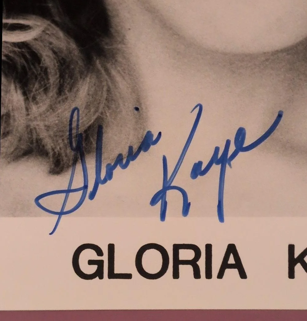 Gloria Kaye Signed Autographed B&W Headshot Photograph Actress, изображение 3