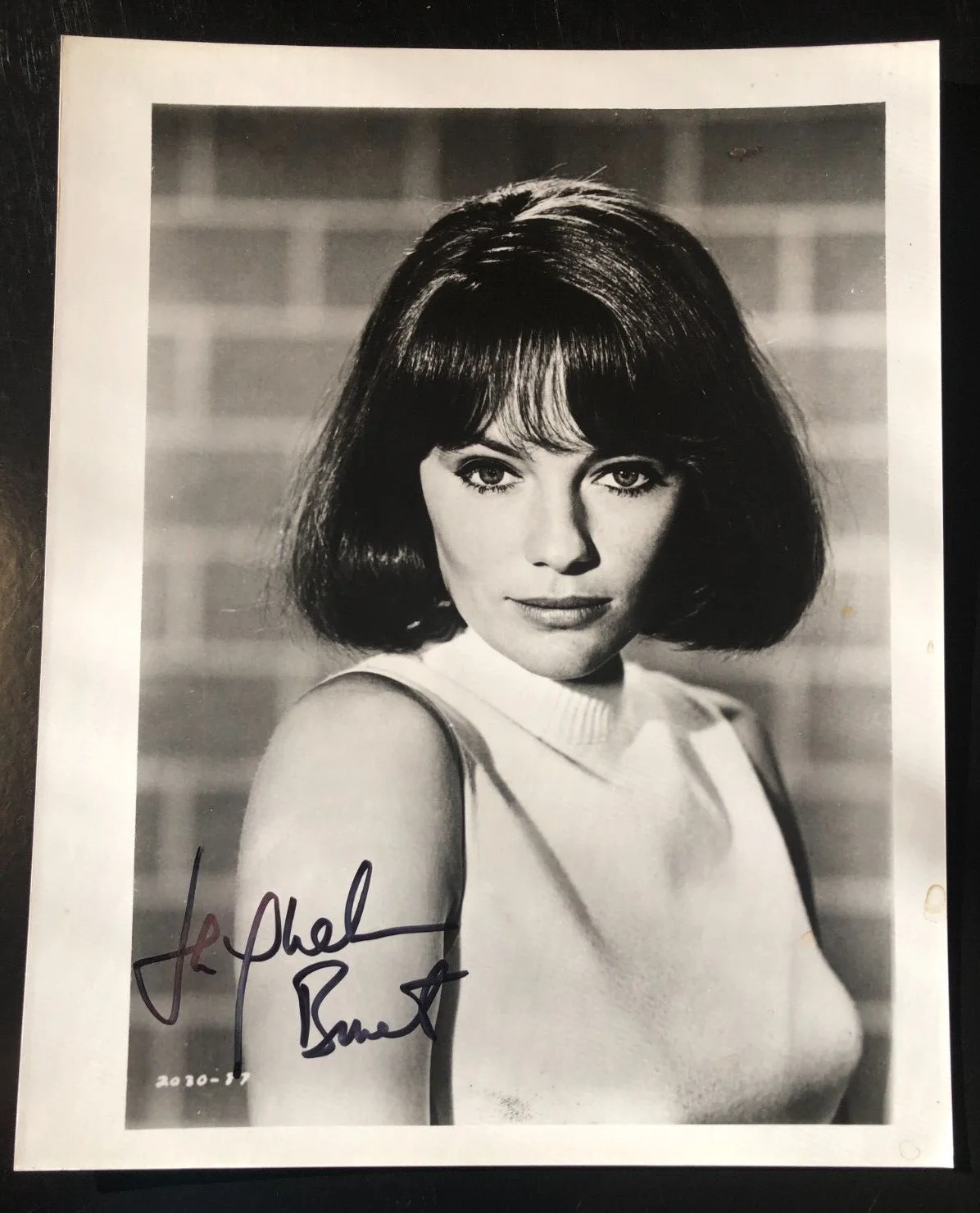 JACQUELINE BISSET — ACTRESS JACQUELINE BISSET AUTOGRAPHED HAND SIGNED 8 X 10 B&W PHOTOGRAPH, image 4