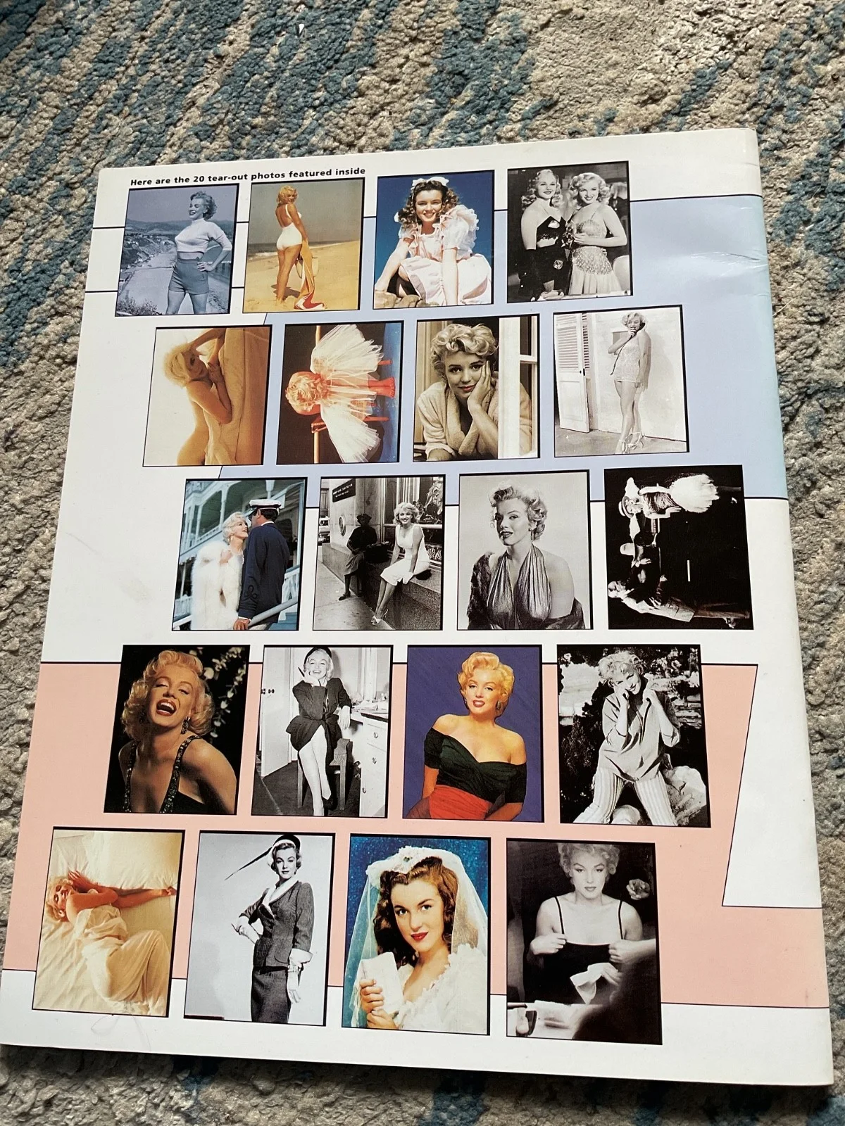 Marilyn Monroe Tear-out Photo Book 20 photos, изображение 2