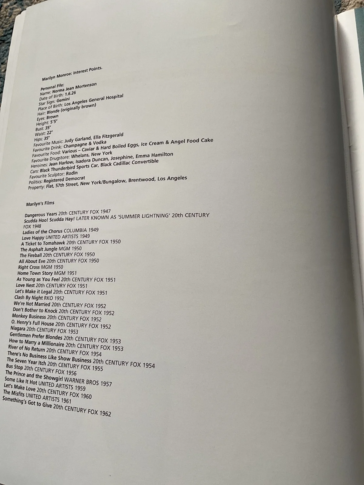 Marilyn Monroe Tear-out Photo Book 20 photos, изображение 3
