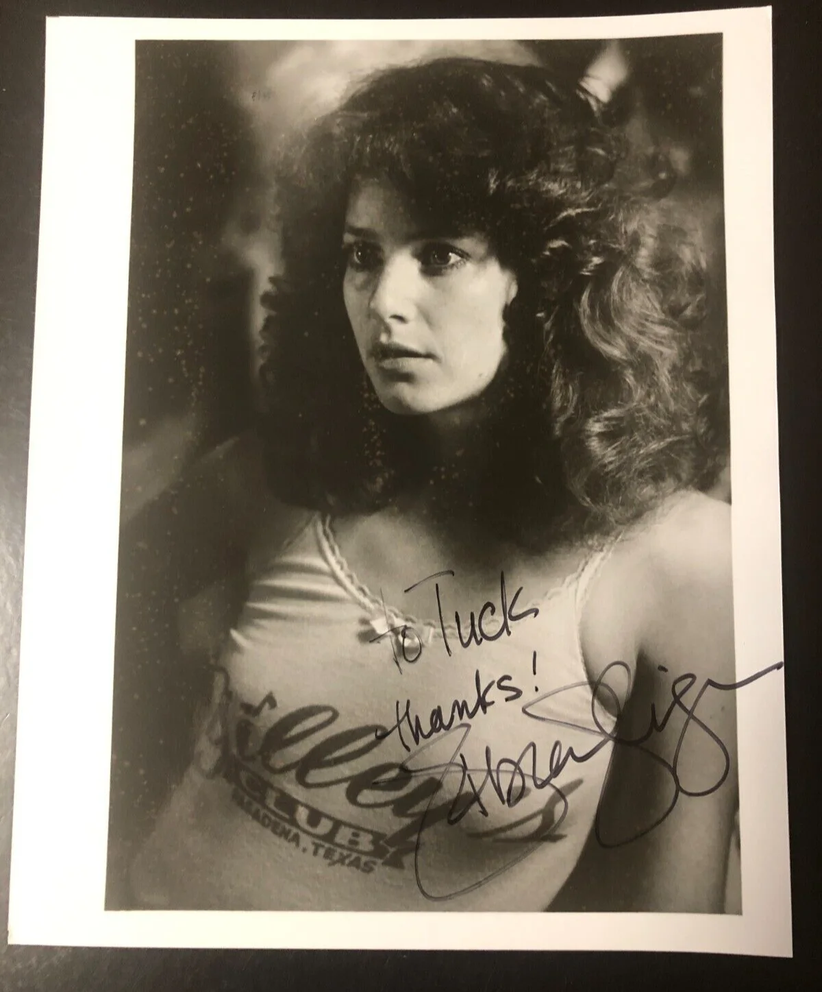 DEBRA WINGER — ACTRESS DEBRA WINGER *AN OFFICER AND A GENTLEMAN* Hand-Signed AUTOGRAPH Actress, image 2
