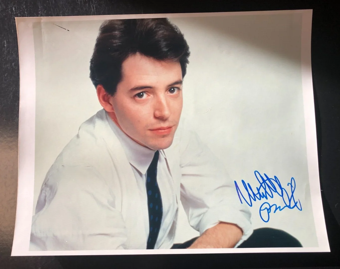 Matthew Broderick — Actor Matthew Broderick "Ferris Bueller's Day Off" Signed Autographed 8x10 Photo, изображение 4