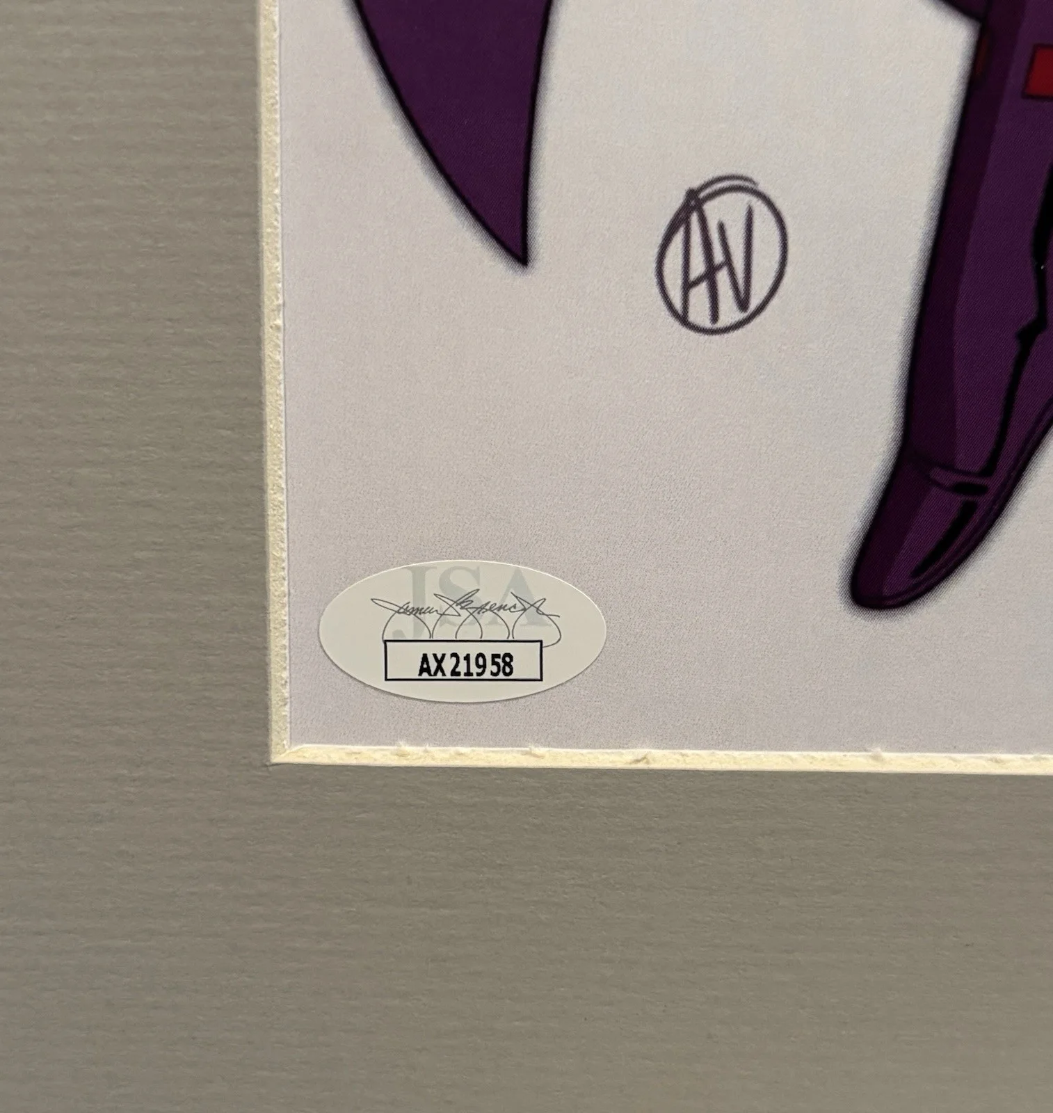 Matthew Waterson — Disney Marvel X-Men '97 Matthew Waterson Autograph Magneto Framed Art JSA COA B, image 4
