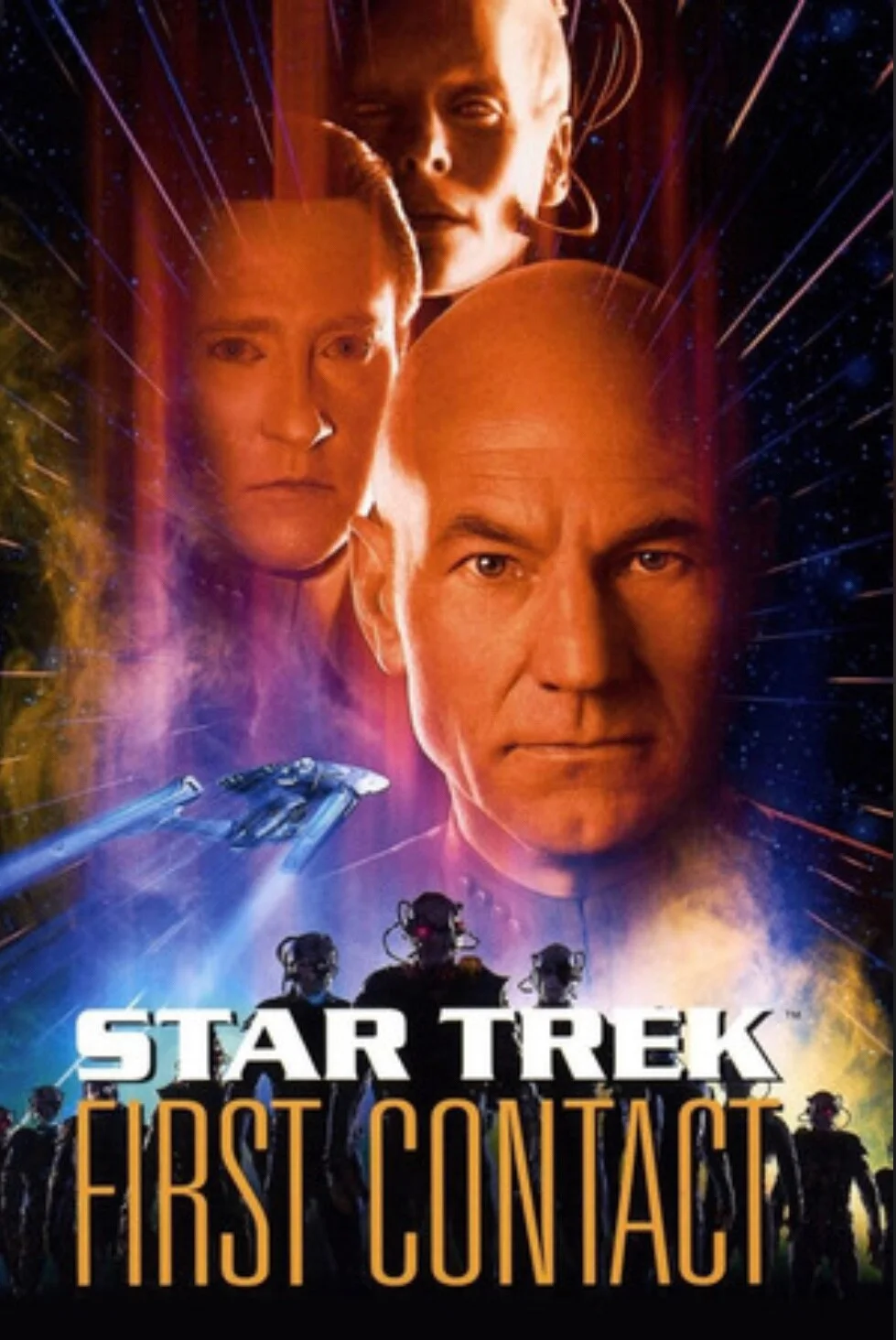 Star Trek: First Contact (1996) Very Rare Unmounted Genuine 35mm Film Cells, изображение 2