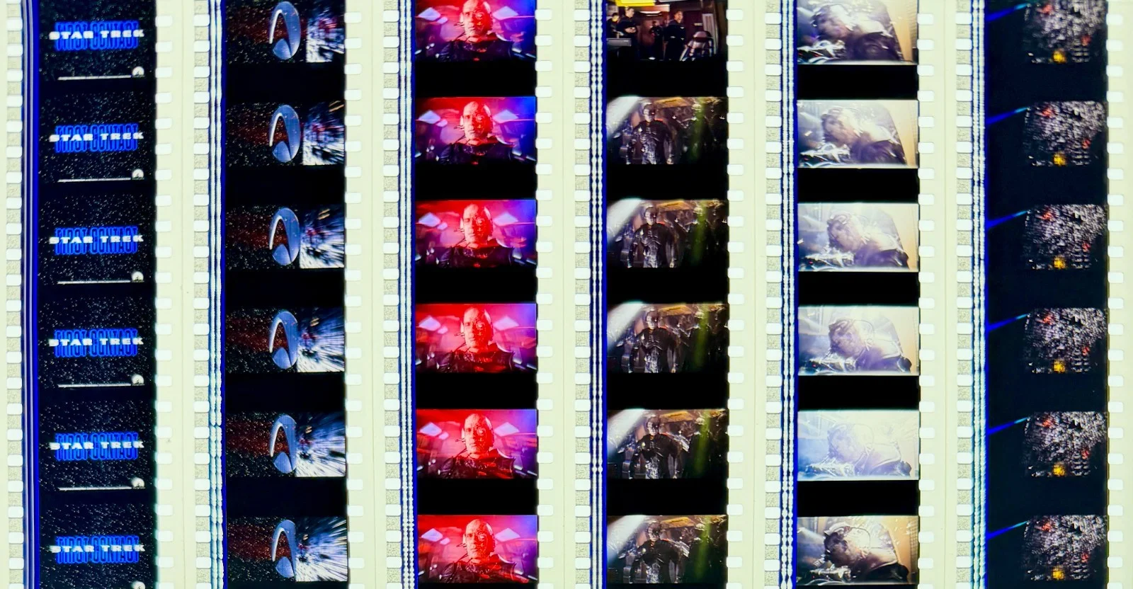 Star Trek: First Contact (1996) Very Rare Unmounted Genuine 35mm Film Cells, изображение 4