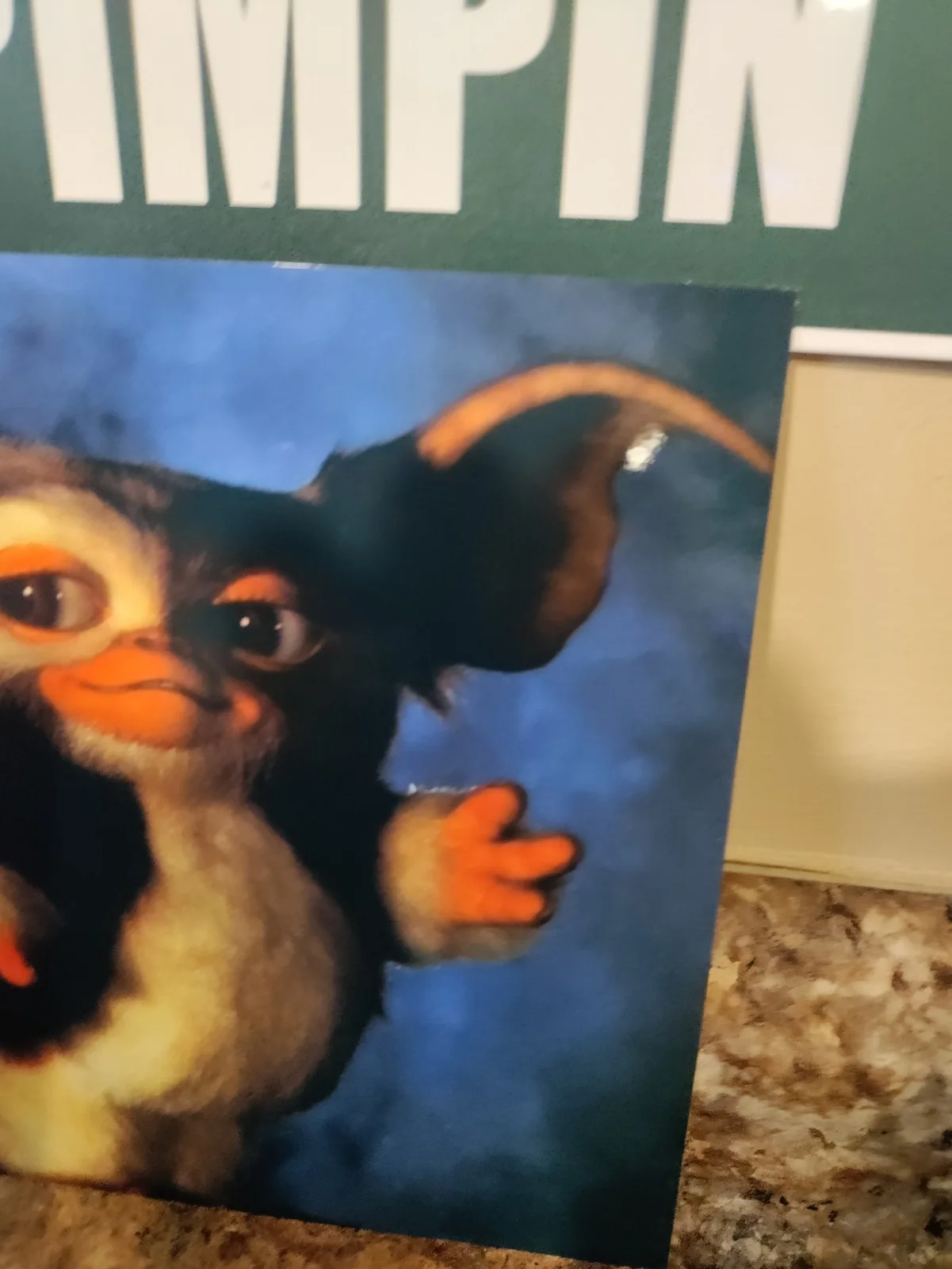 Glossy Vintage 8X10 Gremlins Gizmo Picture. The Gremlin's Franchise Collectors, изображение 2