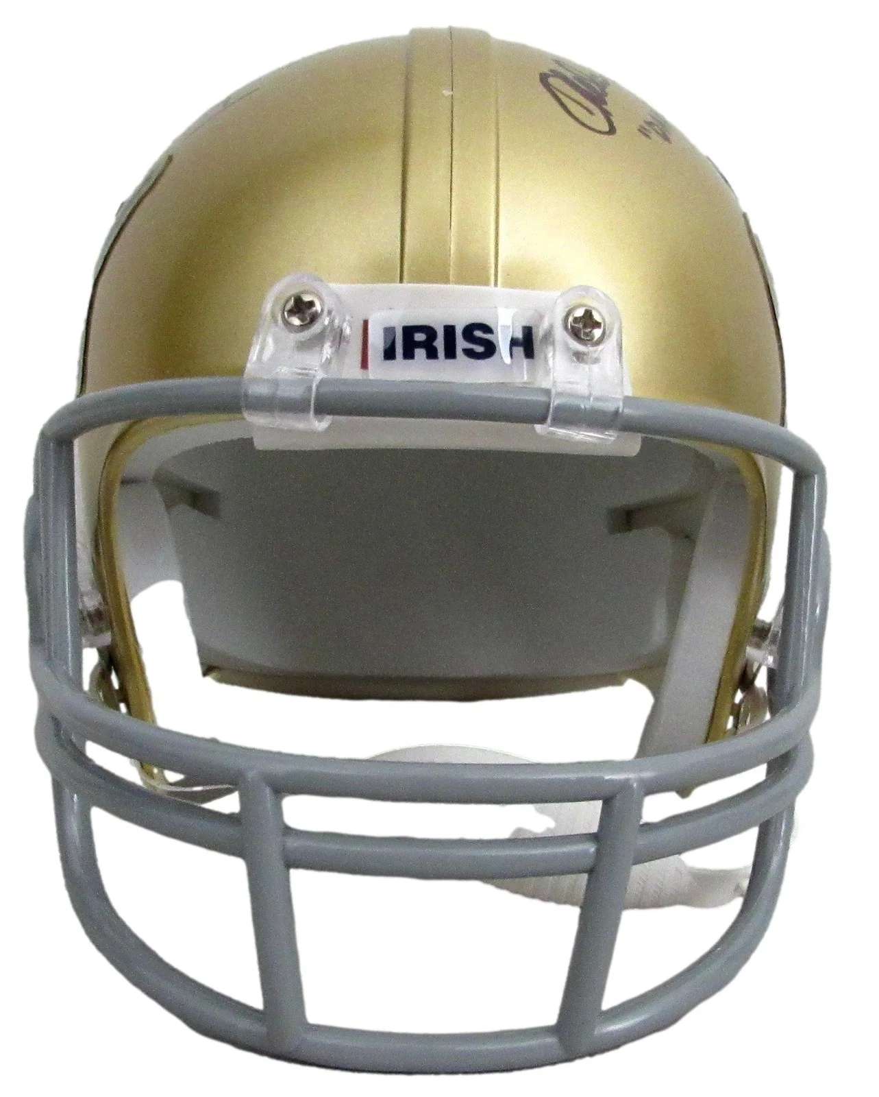 Sean Astin/Chelcie Ross Signed/Inscr Mini Helmet Notre Dame "Rudy" JSA 208020, изображение 5