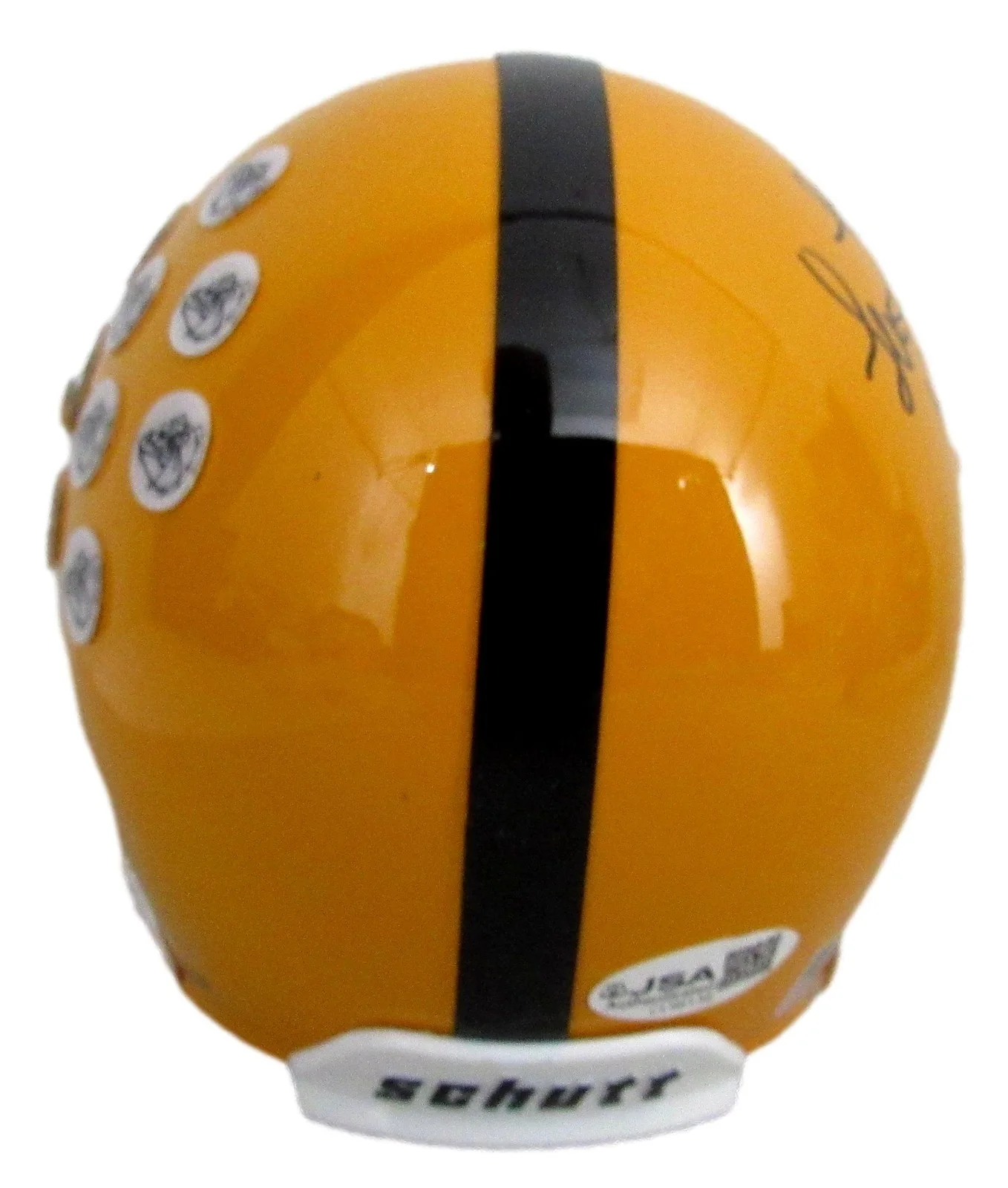 Lea Thomson Signed/Inscr Mini Football Helmet "All the Right Moves" JSA 208021, image 5