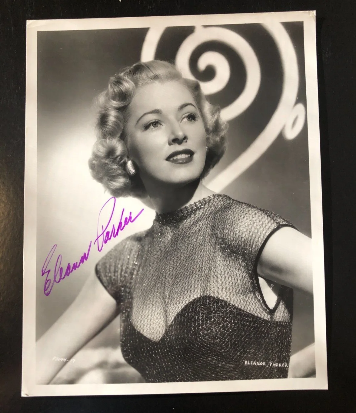 Eleanor Parker — Actress Eleanor Parker Hand Signed Celebrity Autographed Publicity Photo, изображение 5