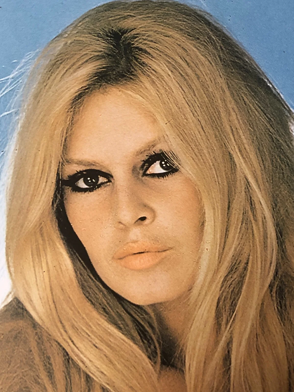 BRIGITTE BARDOT — ACTRESS BRIGITTE BARDOT HAND SIGNED AUTOGRAPHED COLOR MAGAZINE PHOTO 12.5 x 9", image 3