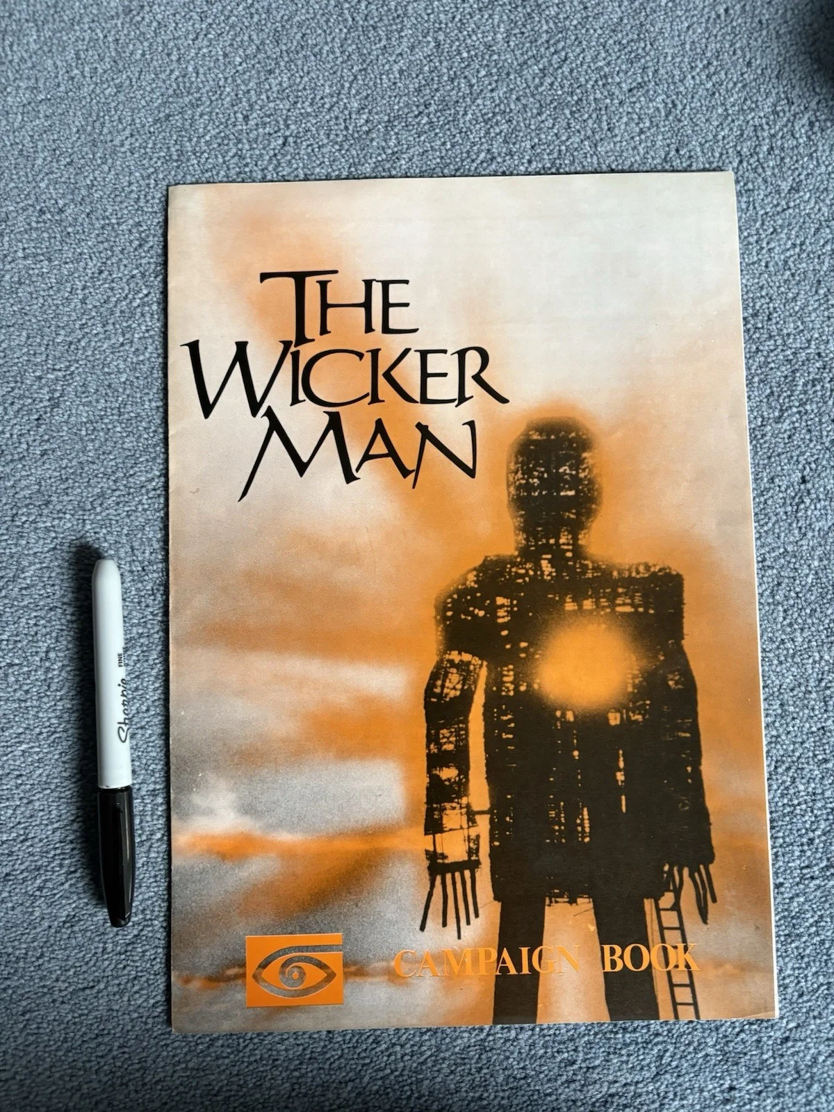 The Wicker Man British Press Campaign Book 1973 Very Good Condition, image 2