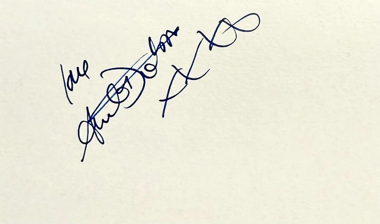 Anita Dobson — ANITA DOBSON Signed Autographed 3"x 5" INDEX CARD Curfew EastEnders DOCTOR WHO, изображение 3