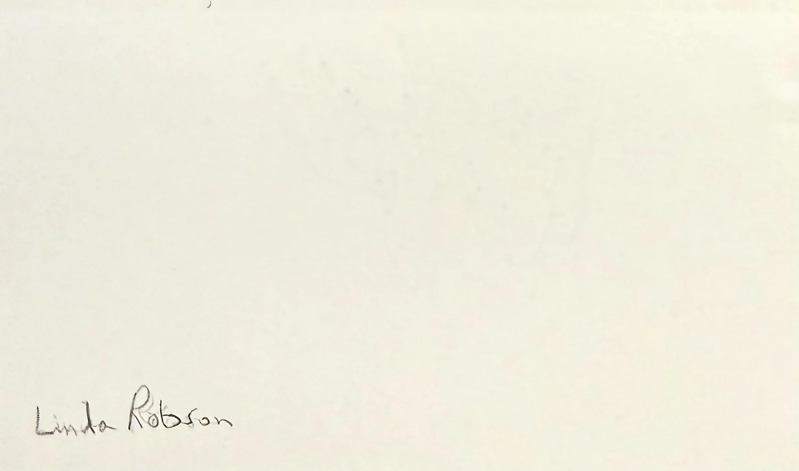 Linda Robson — LINDA ROBSON Signed Autograph 3"x 5" INDEX CARD Birds of a Feather Loose Women, изображение 2